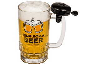 Bierglas mit Klingel Ring for a Beer