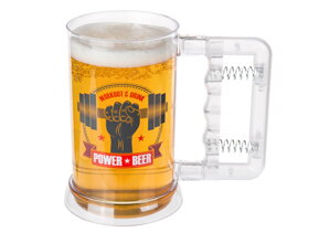 Kunststoff Bierkrug Power Beer