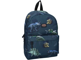 Blauer Rucksack Skooter Dino Explorer Club