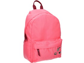 Einfarbiger rosa Rucksack Milky Kiss