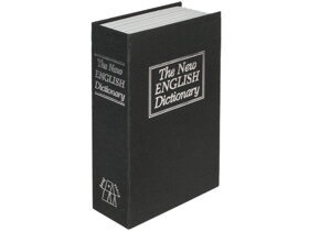 Schwarzer Tresor in Buchform - Englisches Wörterbuch