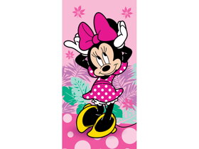 Kinder Strandtuch Minnie Mouse Pretty in Pink