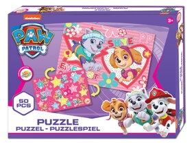 Puzzle Paw Patrol Skye und Everest - 50 Teile