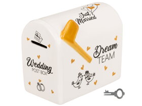 Spardose Briefkasten "Just Married"