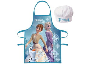 Kinderschürze Frozen Anna, Elsa und Olaf