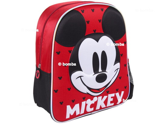 Kinderrucksack Mickey Mouse 3D rot